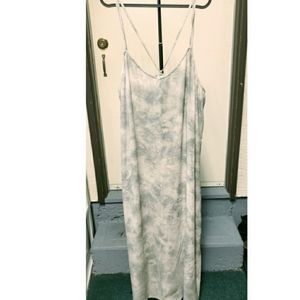 Maxi slip dress